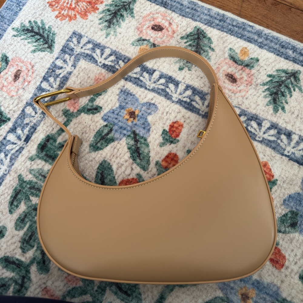 Madison West Tan Hobo Bag